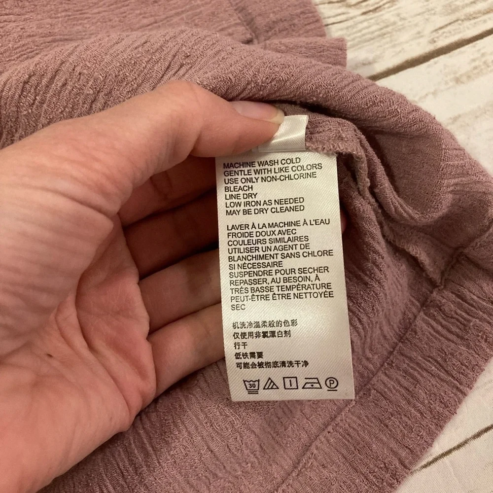 Free People Purple Ash Clementine Mini Dress Endless Summer Textured Wrap XS
